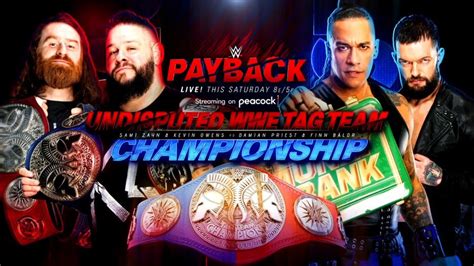 WWE Payback 2023 Tag-Team Title Match Announced - PWMania - Wrestling News