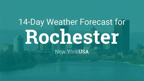 Rochester, New York, USA 14 day weather forecast