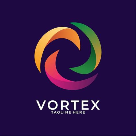 Premium Vector | Vortex colorfull logo design