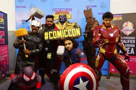 Comic Con returns to Hyderabad after three years