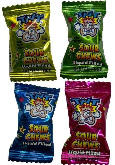 TNT Sour Chews 1kg 220 Halloween Treats Party Favours Candy Buffet Bulk Lollies | eBay