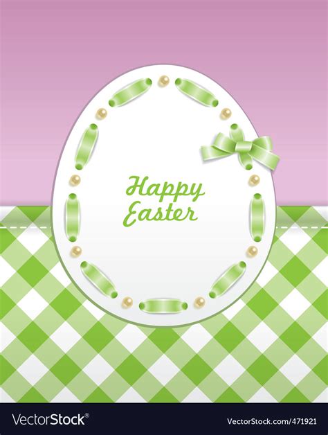 Easter greeting card Royalty Free Vector Image