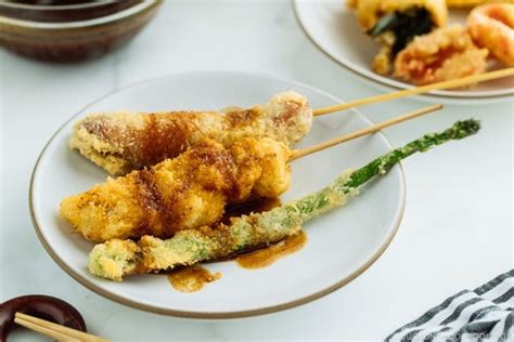 Kushikatsu (Kushiage) (Video) 串カツ・串揚げ • Just One Cookbook