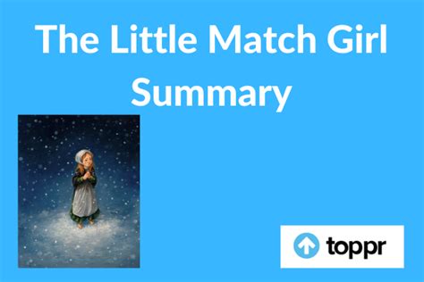 The Little Match Girl Summary and Analysis | English