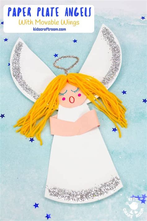 Paper Plate Angels | Christmas angel crafts, Angel crafts, Fun christmas crafts