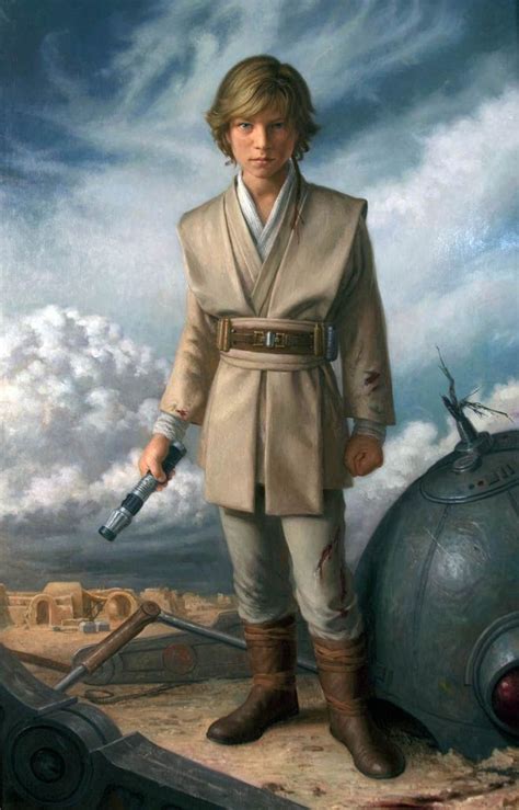 Exotic Visions of Star Wars Inspire Portrait Artists | Star wars art, Star wars characters ...