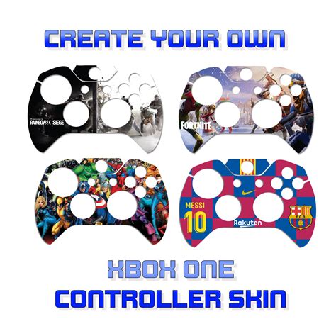 Create your own Xbox One Controller Skin Send your own Image | Etsy