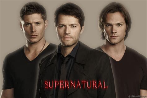 Dean, Sam and Castiel - Supernatural Fan Art (19487299) - Fanpop