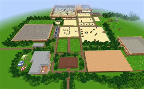 Minecraft Horse Stable Blueprint