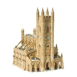 Amazon.com: Department 56 Dickens' Village St Luke's Church Lit House: Home & Kitchen