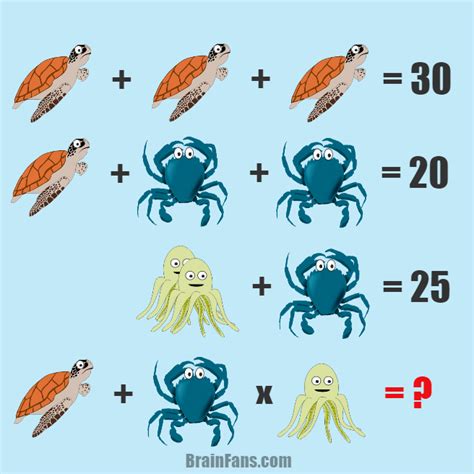 Math riddle with answer | Number And Math Puzzle - BrainFans