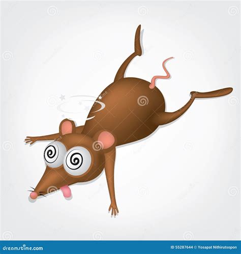 Dead Rat Stock Illustration - Image: 55287644