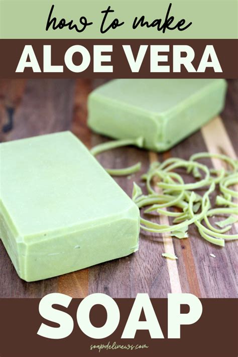 Aloe Vera Soap Recipe with Neem Oil | Easy soap recipes, Soap recipes, Homemade soap recipes