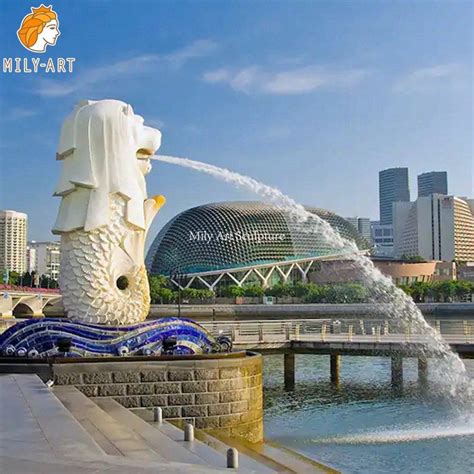 Famous Singapore Marble Lion Fountain Factory Supplier - Milystatue