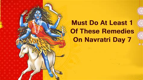 Navratri Day 7: Worship Kalratri Form Of The Goddess With This Method Today