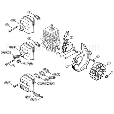 Stihl Bg55 Blower Parts Diagram