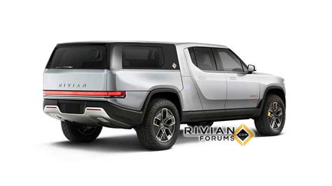 New Rivian R1T Pickup Truck Renders Show Camper, Flatbed & More