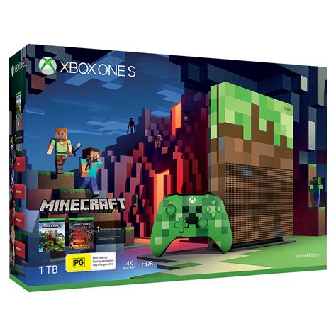 Xbox One S 1TB Minecraft Limited Edition Console | Xbox One | Buy Now ...