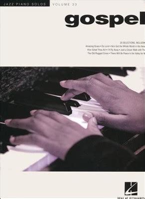 Jazz Piano Solo Series Volume 33: Gospel: 9781480387799 - Christianbook.com