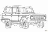 Free Bronco Coloring Page Download Png  sketch template