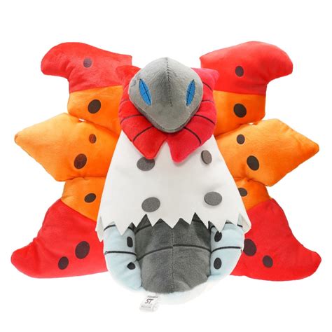 30cm Pokemon Anime Peripheral Kawaii Volcarona Plush Model Cute Cartoon ...