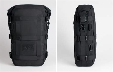 ALMS NYC 12L Cargo Motorcycle Tail Bag Cargo Net, Backpack Free, Kickstarter Campaign, Riding ...