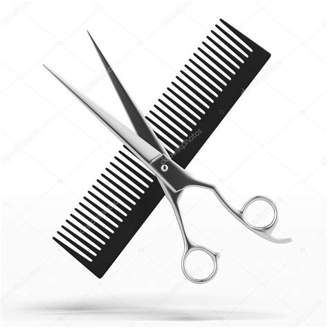 Scissors and Comb Stock Photo by ©ekostsov 28729499