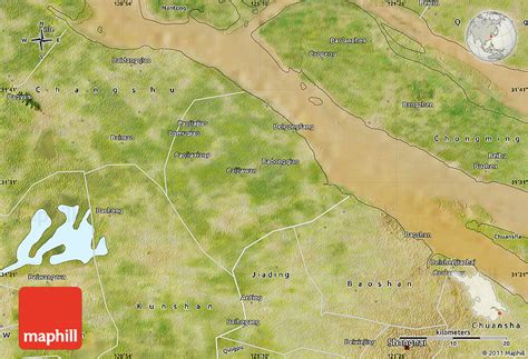 Satellite Map of Taicang