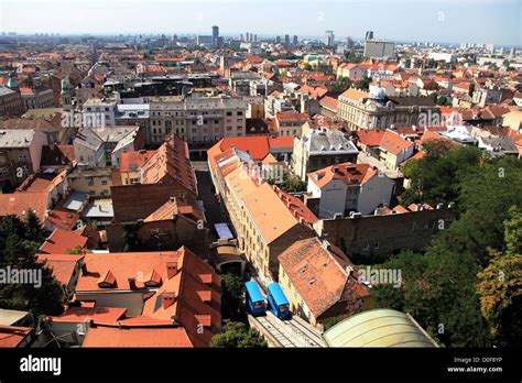 Zagreb old town skyline, Zagreb, Croatia Stock Photo - Alamy