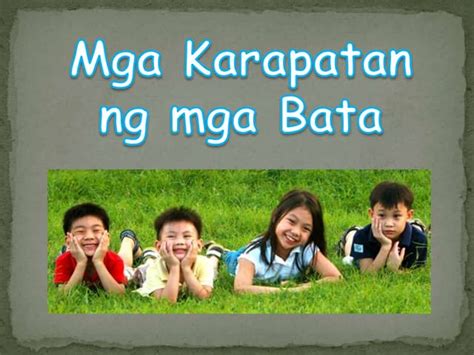 10 karapatan ng bawat batang pilipino