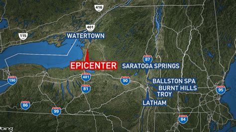 Earthquake shakes parts of upstate New York