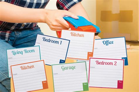 Free Printable Labels For Moving Boxes