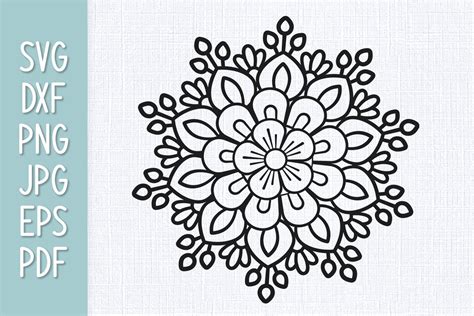 Flower Mandala SVG