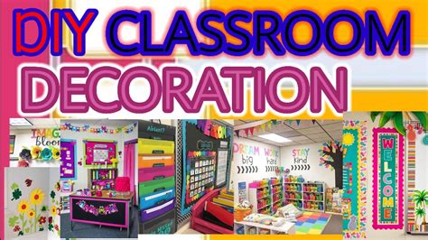 DIY CLASSROOM DECORATION |STRUCTURING IDEAS - YouTube