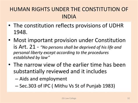 PPT - The Role of Judiciary in Protection and Promotion of Human Rights ...