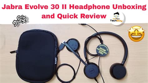 Jabra Evolve 30 II | Unboxing & Quick Review | Best Headphone for office and Gaming |Explained ...