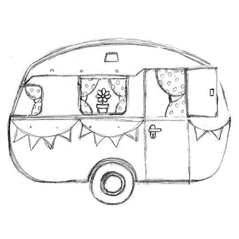 Dream Caravan Sketch | Initial pencil sketch of a new design… | Flickr ...