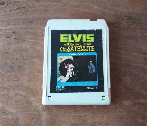 Vintage 8 Track Tape 1973 Elvis Aloha From Hawaii via | Etsy