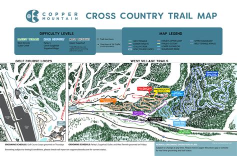 Trail Map for Skiing Copper Mountain | Copper Vacations