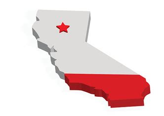 California County Map Stock Vector | Royalty-Free | FreeImages