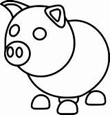 Piggy Doggy Adopt Colorare Ausmalbilder Doge Staggering Malvorlagen  sketch template
