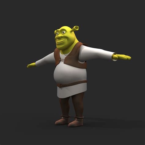 Shrek 3D model - TurboSquid 1977406