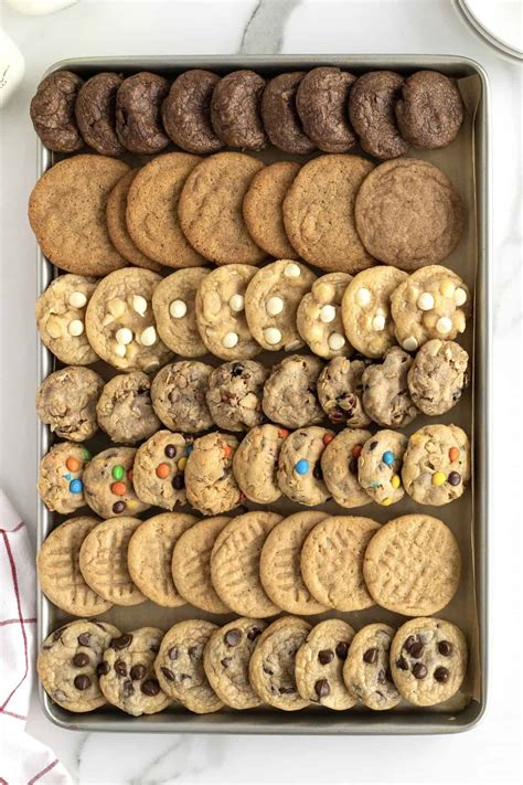 One Cookie Dough Seven Possible Flavors - The BakerMama