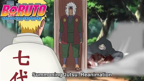 Jiraiya Reanimated in Boruto with Edo Tensei - YouTube