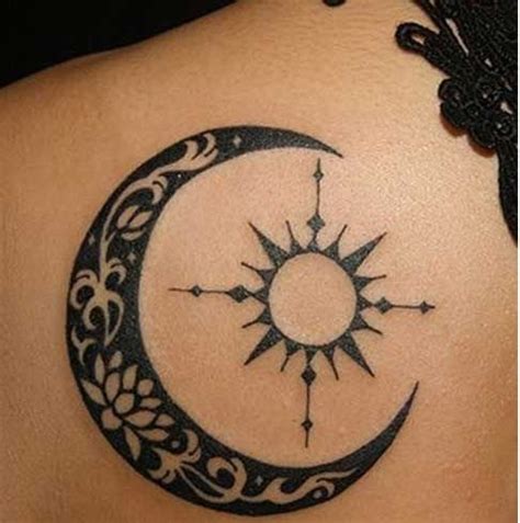 Sun And Moon Tattoo Designs: Get Inked With Something Divine