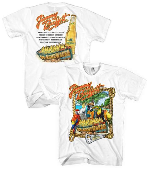 FEA Merchandise, Inc. Jimmy Buffett St.Somewhere Tour 2013 | Mens tops, Mens tshirts, Mens ...