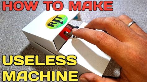 diy useless box | How to make useless machine without arduino. - YouTube