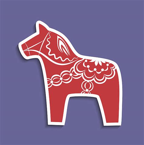 Swedish Horse Illustrations, Royalty-Free Vector Graphics & Clip Art - iStock