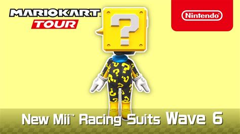 Mario Kart Tour Mii Racing Suits Wave 6 Detailed, Wave 7 Teased ...