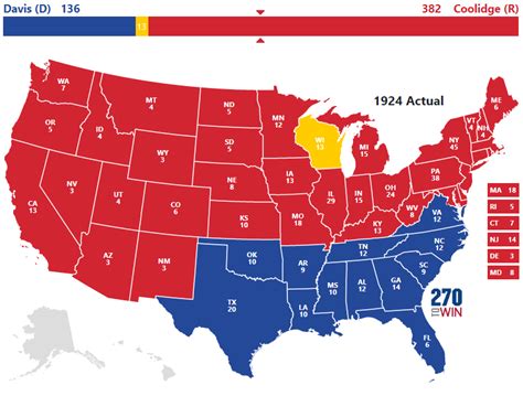 Presidential Election of 1924 - 270toWin